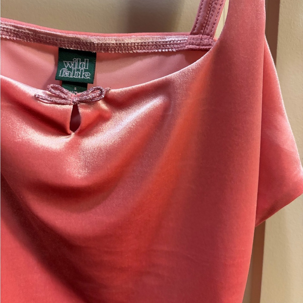 velvety tank top